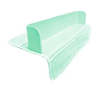 Protection anti-éclaboussures pliable - Paroi anti-éclaboussures en silicone - Élément d'angle souple avec fonction anti-éclaboussures pour maison de salle de bain et soins d' , protection