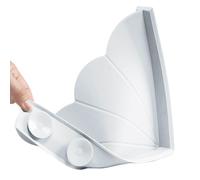Protection anti-éclaboussures pour baignoire - Grande barrière à ventouse | Protection de douche d'angle d'arrêt d'eau pour maison, salle de bain, lavabo, comptoir, lavabo, appartement, restaurant