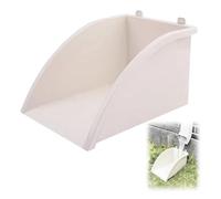 protection anti-éclaboussures pour descente de gou Bloc anti-éclaboussures pour descente de gouttière Pour sol en béton Pelouse Protection des fondations Pelle à poussière pour eau de pluie(1 Piece)