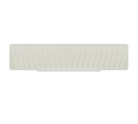 Protection anti-éclaboussures pour évier de cuisine - Tapis égouttoir pliable en silicone - 58 x 12 cm - Pour cuisine, salle de bain, buanderie, ferme, camping-car, flexible et compact