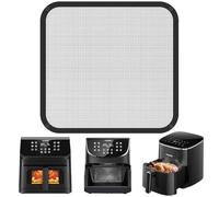 Protection anti-éclaboussures pour friteuse à air chaud en acier inoxydable et silicone, compatible avec Cosori CP158 (5,5 L), TurboBlaze (6,0 L), Premium II (6,2 L), Turbo Tower (10,8 L) et Philips