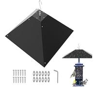 Protection Anti-Écureuils pour Mangeoire À Oiseaux | Accessoires De Protection en Métal pour Nourriture d'oiseaux - Barrière Suspendable Anti-Écureuil pour Jardin,pour Jardin Cour Terrasse