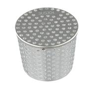 Protection anti-feuilles et anti-gouttes en acier inoxydable 304 for descente pluviale, prévention des blocages causés par les feuilles, la mousse, la boue et les rongeurs(90-100mm)