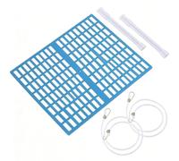 Protection Anti-Feuilles Pour Piscine Maille Fine Antirouille Empêchant Le | Grille Tamis De Protection Pour Skimmer Piscine Pour La Maison, Salle De Sport, Parc, Hôtel, Jard