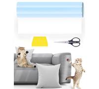 Protection Anti-Griffe pour Canapé et Meubles - Sticker Transparent Autocollant pour Chat - Protecteur De Rayure 20CM X 3M