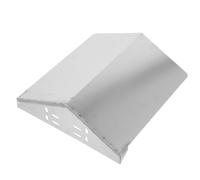 Protection Anti Pluie pour Caméra de Sécurité 11,81 Pouces Acier | Cache pour Caméra Extérieure, Protection Intégrale Imperméable, Résistance à Corrosion, Argenté