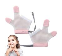 Protection anti-succion du pouce - 1 paire de protège-doigts pour, couvre-pouce réglable, aide anti-aspiration des doigts respirante avec matériau léger | Solution de contrôle des habitudes de