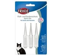Protection anti-tiques et puces, Spot-On pour chat + de 8 mois - Trixie - TR-25378 G