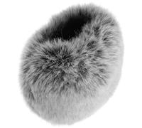 Protection Anti-vent pour Microphone en Fourrure Artificielle, Détachable | Bonnette pour Enregistrements Nets, Compatible Nombreuses Marques et Modèles, Douce et Confortable