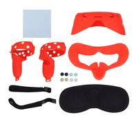 Protection antichoc en silicone pour Oculus Quest 2 - Accessoires pour une immersion VR ultime - Coussinet facial anti-fuite de lumière - Protection