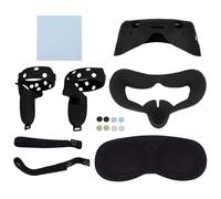 Protection antichoc en silicone pour Oculus Quest 2 - Accessoires pour une immersion VR ultime - Coussinet facial anti-fuite de lumière - Protection