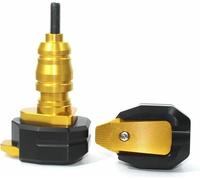 Protection antichute pour Moto pour Yamaha XJ6 Toutes Saisons Patins Protection Cadre carénage(Or)