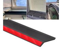 Protection Antis-Pluie Autocollante Pour Portes Et Fenêtres, Universel Bande Protège-fenêtre Auto-adhésif Empêche Infiltrations, Recadrable, Durable Barrière D'eau Pour Seuil De Porte(4.5cmx4M)