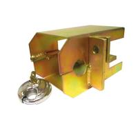 Protection antivol en métal galvanisé pour les remorques - 190 x 125 x 114 mm