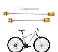 Protection Antivol pour Axe De Roue De Vélo - Attache Axe À Libération Rapide - Outils De Réparation Robustes pour Vélo Randonnée Campus Parcours Quotidien