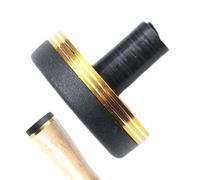 Protection arrière, Base de Coussin en d'aluminium, Capuchon antidérapant, 2,7 x 2,2 cm, siège léger avec Design Absorbant Les Chocs, Accessoires de pêche pour la Course sur Le Rivage