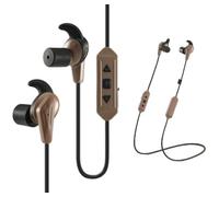 Protection auditive électronique pour le tir - Bouchons d'oreilles antibruit pour la chasse/tir tactique/militaire/événements musicaux (Marron)