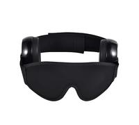 Protection auditive pour dormir + masque de sommeil 3D, anti-bruit, masque pour les yeux, améliore le sommeil, casque de protection réglable contre le bruit