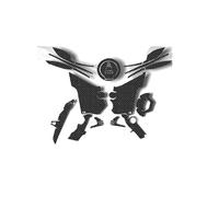 Protection Autocollant Autocollant De Protection Pour Réservoir D'essence Moto Pour Ducati Desert X DesertX Desert-X 2022-2023 - Latérale Et Protège-chaîne Moto Protége Réservoir(Noir 5)