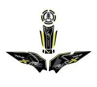 Protection Autocollant Protection Latérale De Réservoir D'essence Pour Moto Pour Benelli TRK 702X (modèle 2023) - Autocollant Décoratif Moto Protége Réservoir(Couleur 10)