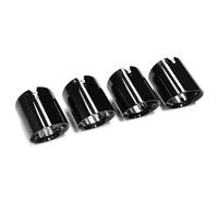Protection Automatique Garniture D'échappement Pour BMW M2 M3 M4 G80 G82 G83 G87 Cache D'échappement Embout De Silencieux En Acier Inoxydable(Black)