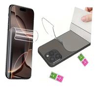 Protection avant et arrière hydrogel transparent Ailika Pour TELEPHONE Iphone 16E - Découpe sur mesure, toucher lisse