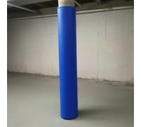Protection bleue de 2,13 m pour poteau de sous-sol - Housse de poteau pour aire de jeux, équipement de gym, paniers de basket - Convient aux poteaux de 15 cm de diamètre - Coussin de sécurit