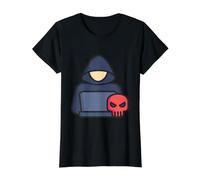 Protection Botnet Protector - Demandez-Moi des Botnets T-Shirt Graphique avec Valeur, Femme, Noir, XL