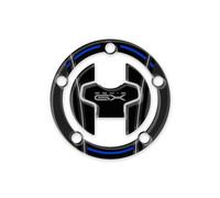 Protection bouchon essence résine 3D compatible avec Suzuki GSX-S 1000 GX 2024 on GP-1011 (Miami Blue)