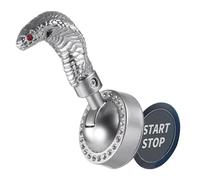 Protection Bouton Démarrage Push Start Auto | Design Serpent Cool | Protecteur de Bouton d'Arrêt Poussoir pour Véhicules,pour les véhicules Camion Remorque Automobile Berline Pick-up