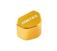 Protection bouton tableau de bord moto Pour G1125 ZT125U ZT310R 310X Bouton De Commutation CNC Pour Moto Capuchon Commutateur Clignotant(YELLOW)