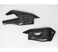 Protection Bras Oscillant LighTech Carter carbone brillant