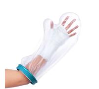 Protection Bras Platre, Protège Plâtre Bras Adulte, Protection Étanche pour Platre, Protection Impermeable pour Douche, Poignets, Brûlures, Tatouages Bandage en Douche, Maintien au Sec du Bandage 51cm