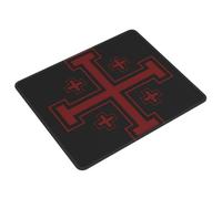 Protection Bureau Drapeau de la Croix des croisés de Jérusalem Mousepad