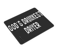 Protection Bureau Le conducteur Le Plus Ivre de Dieu sous-Main Études | 25x30CM Wasserdicht Tapis de Souris de jeu Anti-Rutsch Tapis Bureau Jeux vidéo Bureau