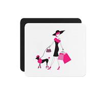 Protection Bureau Portrait d'animal de Compagnie Fancy Lady Poodle