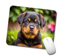 Protection Bureau Portrait de Chiot Mastiff Tapis Ordinateur Portable
