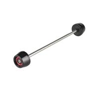 Protection cadre moto Compatible Avec Ducati Pour Monster 696 795 796 821 1100 1200 Pour 1200S Fourche D'essieu Avant Protection De Roue De Moto Accessoires(Black Red)