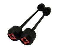 Protection cadre moto Pour ZX-6R 2024 2025 Pièces Modifiées Protection De Fourche Avant Arrière Côté Gauche Et Droit Protection Contre Les Chutes(Red)