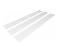 Protection cadre invisible matt Zefal skin armor - blanc - Lot de 14