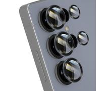 Forcell Protection Caméra Galaxy S25 Ultra en Verre Trempé Anti-reflet Cadre Aluminium Gris