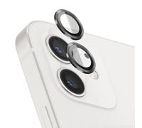 Protection Caméra pour iPhone 12 Mini en Verre Trempé et Aluminium Renforcé Zanaé Noir