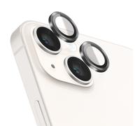 Protection Caméra pour iPhone 14 / 14 Plus en Verre Trempé et Aluminium Renforcé Zanaé Noir