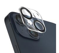 Protection Caméra pour iPhone 14 / 14 Plus en Verre Trempé et Aluminium Renforcé Zanaé Transparent