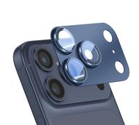 Protection Caméra pour iPhone 17 Pro Max PicturePerfect Cadre en Aluminium, Bleu