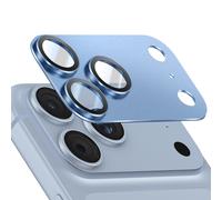 Protection Caméra pour iPhone 18 Pro Max en Verre Trempé Conception Monobloc Bleu clair
