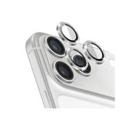 Protection Caméra pour iPhone 17 Pro à Paillettes en Verre Trempé Résistant Zanaé Argent