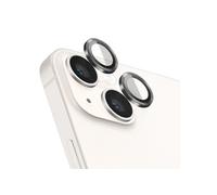 Protection Caméra pour iPhone 14 / 14 Plus en Verre Trempé et Aluminium Renforcé Zanaé Noir