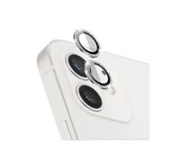 Protection Caméra Zanaé pour iPhone 12 Verre Trempé Aluminium Argent