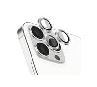 Protection Caméra Zanaé pour iPhone 13 Pro / 13 Pro Max Verre Trempé Aluminium Argent